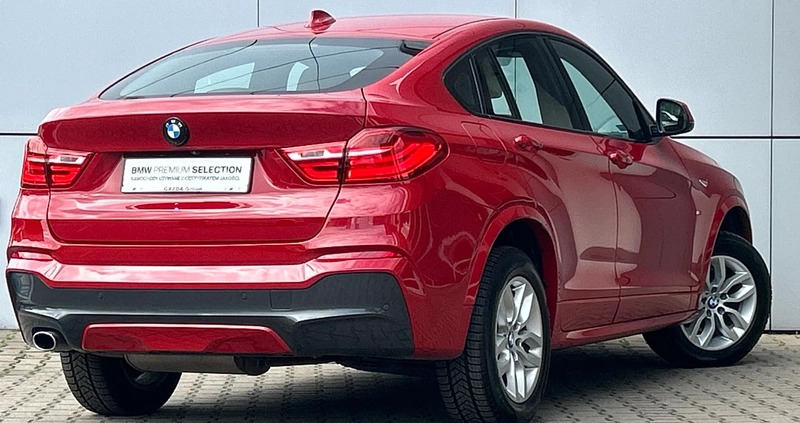 BMW X4 cena 126999 przebieg: 129999, rok produkcji 2017 z Głogówek małe 631